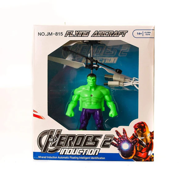 Flying Aircraft Action Figure with Hand Sensor – Smile Baby