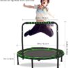 36" FOLDABLE TRAMPOLINE WITH HANDLE JB-036C blue&pink colour