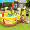INF JUMPER SLIDE & POOL D-11ft.9" W-9ft.3" H-7ft.4"