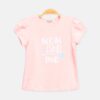 Pink Mum Dad Me Tee
