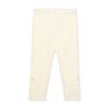 CREAM STUDDED RIBBED TROUSERS
