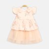 Peach Garden Frock