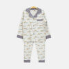 Boy Classic Taxi Button-Up Night Suit