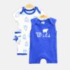 Wild 3-Piece Romper & Socks Set