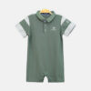 Green Armani Boy Romper