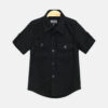 Boy Diesel Black Denim Shirt