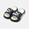 Boy Puma Sporty Black Slides