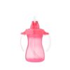 Petite Training Straw Bottle 150ml (Pink)