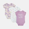 Floral 3-Piece Bodysuit Set