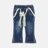 Girl Denim Flared Jeans Dark