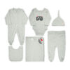 Boy Gift Set Mama Papa Heart 6-Piece