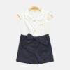 Classic Navy Romper