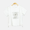Girls White Urban Pearl Graphic Tee