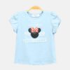 Blue Mousketeer Tee