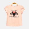 Peach Mousketeer Tee