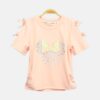 Peach Bow Knot Tee