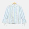 Blue Striped Vintage Top
