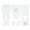 CLOUD WHITE SHEEPISHLY SOFT LAYETTE SET BOY