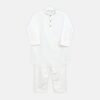 White Blue Kameez Pajama