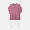 Boys Purple Kurta Pajama