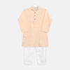 Boys Peach Kameez Pajama