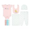PINK SPRING BLOOM LAYETTE SET GIRL