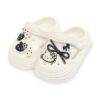 GIRL'S HELLO KITTY CROCS – WHITE/BLACK