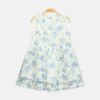 Blue Floral Lace Dress