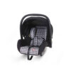 2-IN-1 BABY CARRIER & CAR SEAT – NEWBORN TO 18 MONTHS (BLACK CHECK, UNISEX)