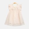 Pink Lace Trim Frock