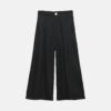 Black Wide-Leg Trousers