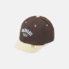 Brown & Beige Harvard Style Cap 54 Cm