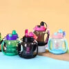 WATER BOTTLE BLACK DLX