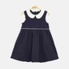Navy Peter Pan Collar Frock