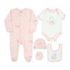 SWEET DUCK LAYETTE SET (PINK) GIRL