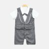 Grey Gentleman Romper