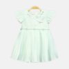 Mint Green Pleated Frock