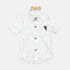White Star Print Shirt