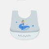 Grey Whale Fun Silicone Bib