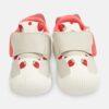 GIRL'S STRAWBERRY SNEAKERS – WHITE/PINK