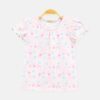 Rainbow Heart Pink Tee