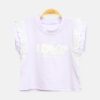 Purple Lace Accent Tee