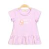 MOMMY'S MINI PURPLE PEPLUM T-SHIRT