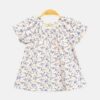 Pink Floral Smocked Top