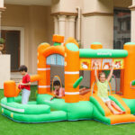 INF JUMPER SLIDE & POOL D-13ft.6" W-6ft.6" H-7ft.3"