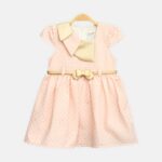 Peach Glimmer Frock