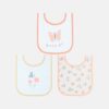 Pink Butterfly Layered Bibs