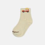 BOY SOCKS CRIMSON TRACTOR COTTAGE