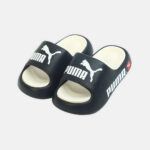 Boy Puma Sporty Black Slides