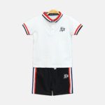 White Tommy Jeans Boy Suit – 2 Piece Set